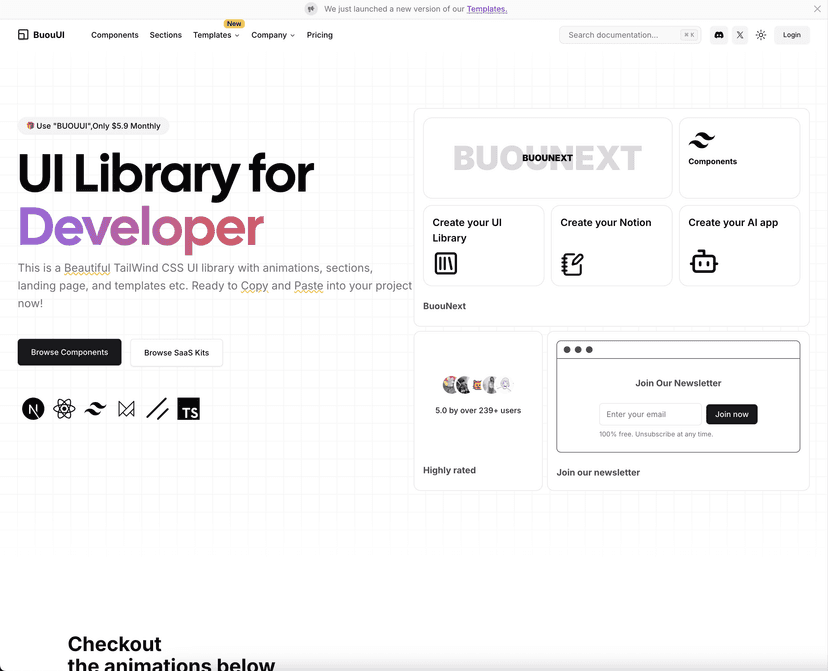Project UI Library