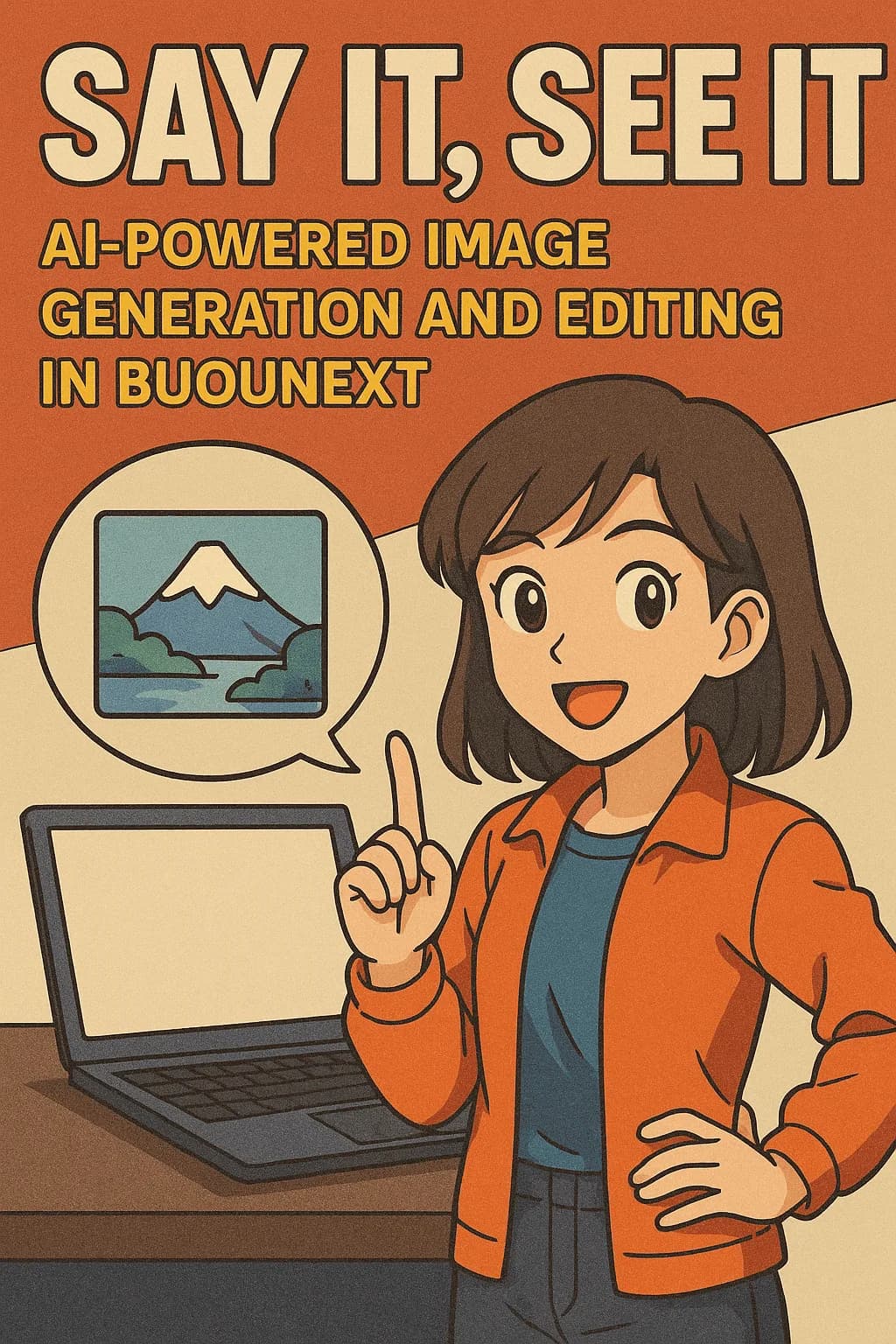 Say It, See It - AI-Powered Image Generation and Editing in BuouNext
